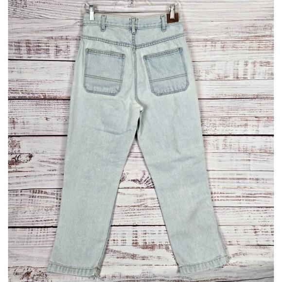 Urban Outfitters BDG Double Knee Jeans 29x28 Light Rinse Slant Pockets Skater - Picture 2 of 13